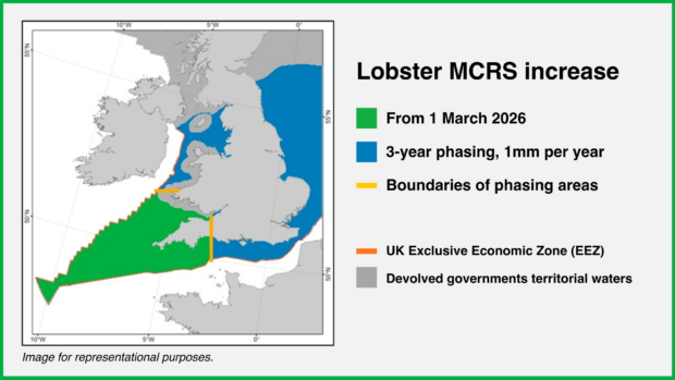 Lobster UK Exclusive Economic Zone